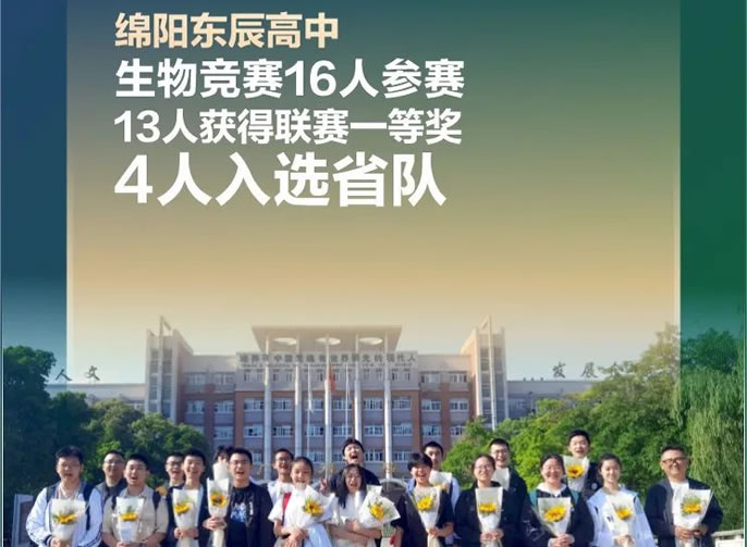 【喜報】13人獲一等獎，4人進入省隊